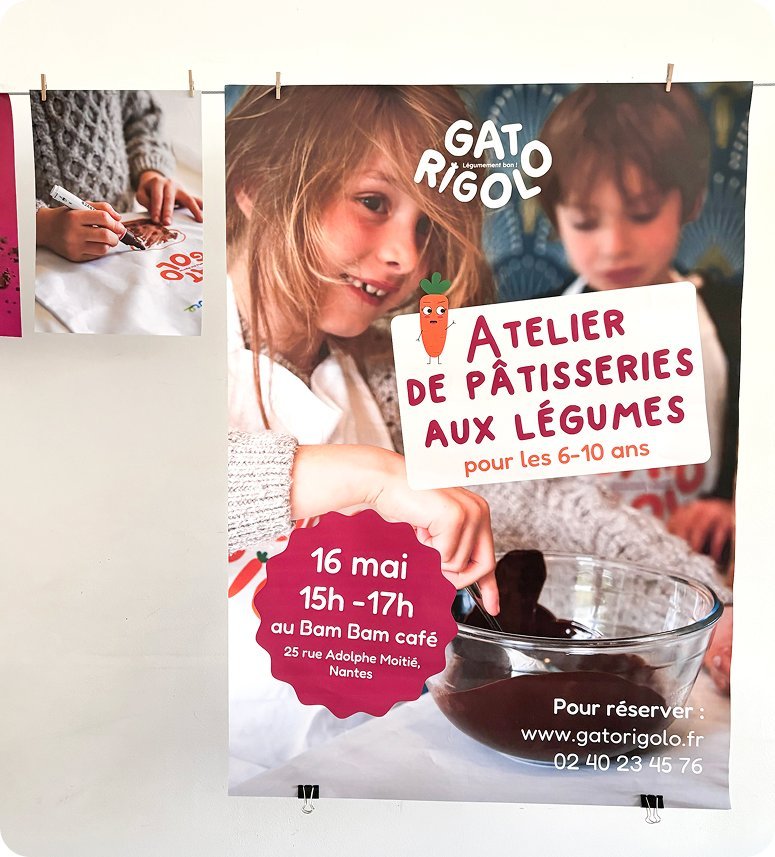Fiches recettes Gato Rigolo